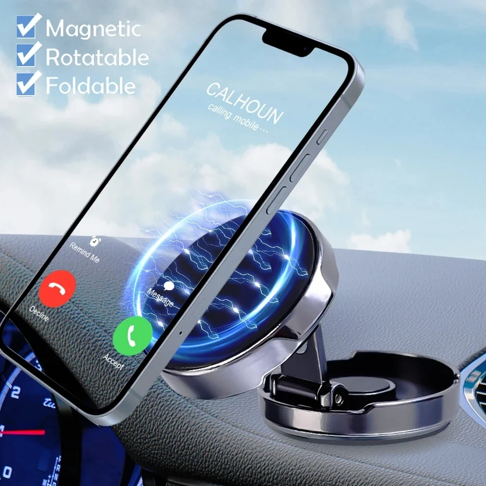 Mobile Pedestal Cabinet - Car Mobile Phone Stand Strong Magnetic