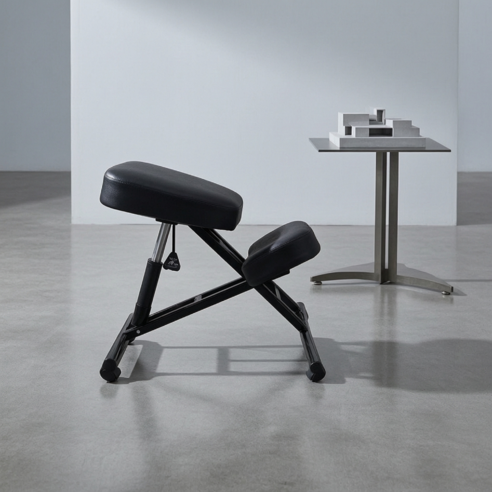 Furniture Chairs For Office - Kneeling Chair with Wheels Padded Kneeling