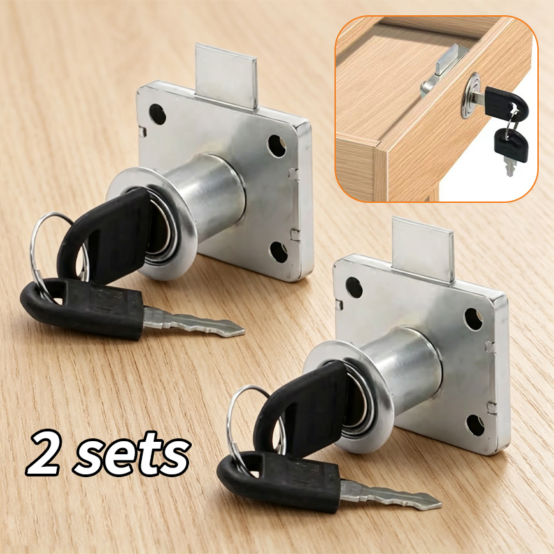 Office Furniture Credenza - 2 Sets of Furniture Locks, Office