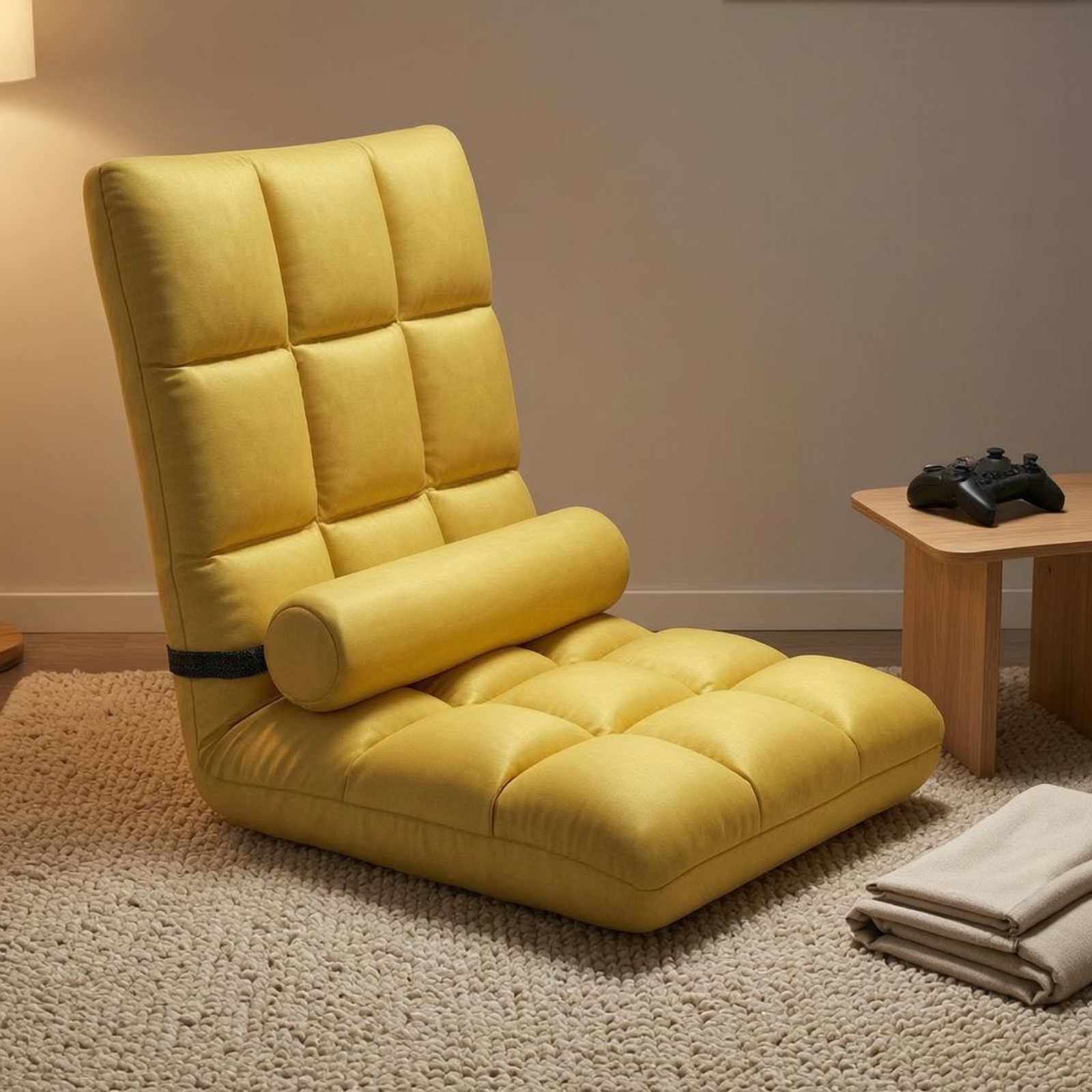 Padded Floor Lounge Chair Quil - Furniture Chairs For Office 리뷰 및 가격