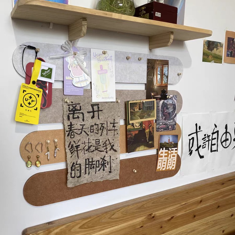 Ins-Style Photo Wall Felt Boar - Bulletin Board Cork 리뷰 및 가격