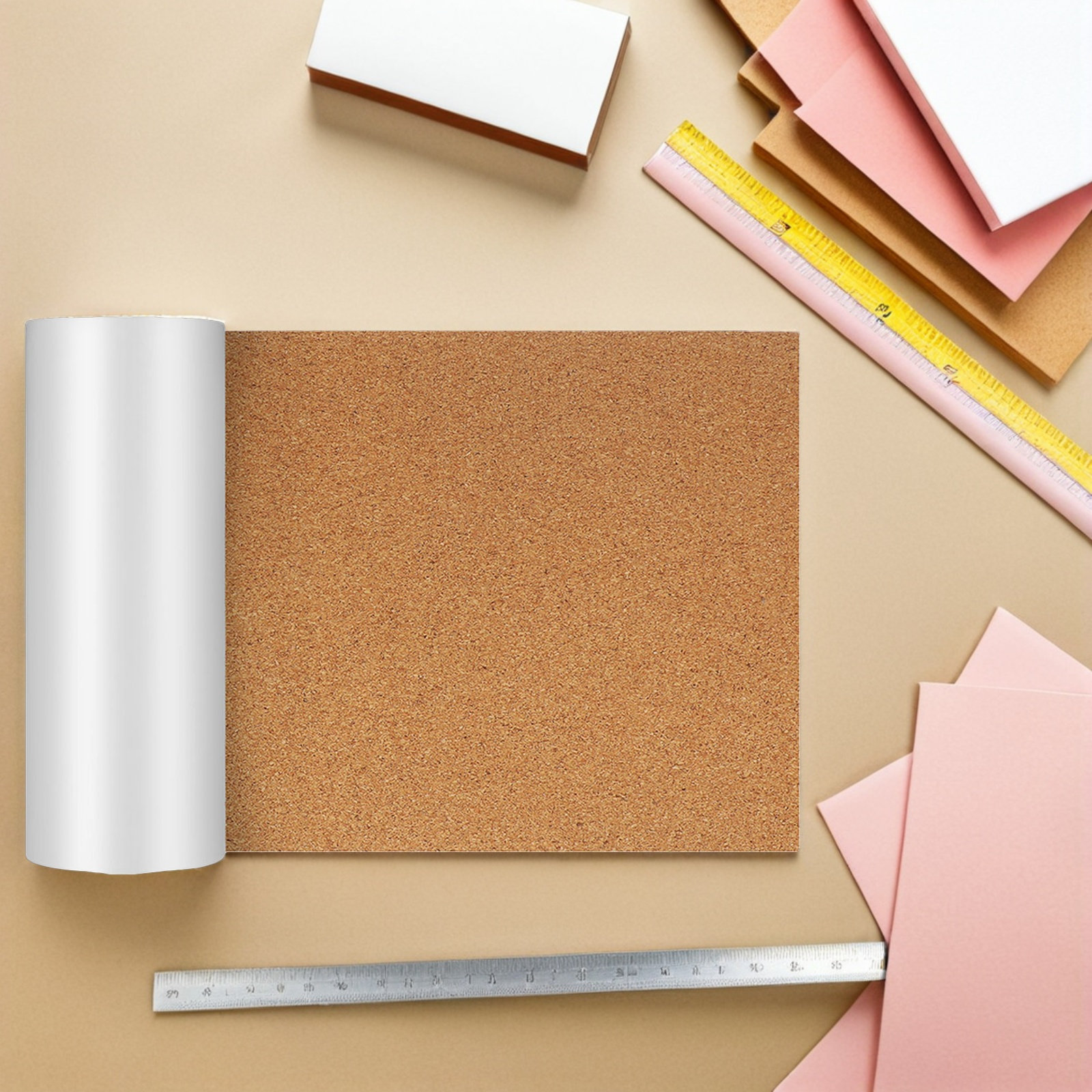 Self-Adhesive Cork Roll Thick  - Bulletin Board Cork 리뷰 및 가격