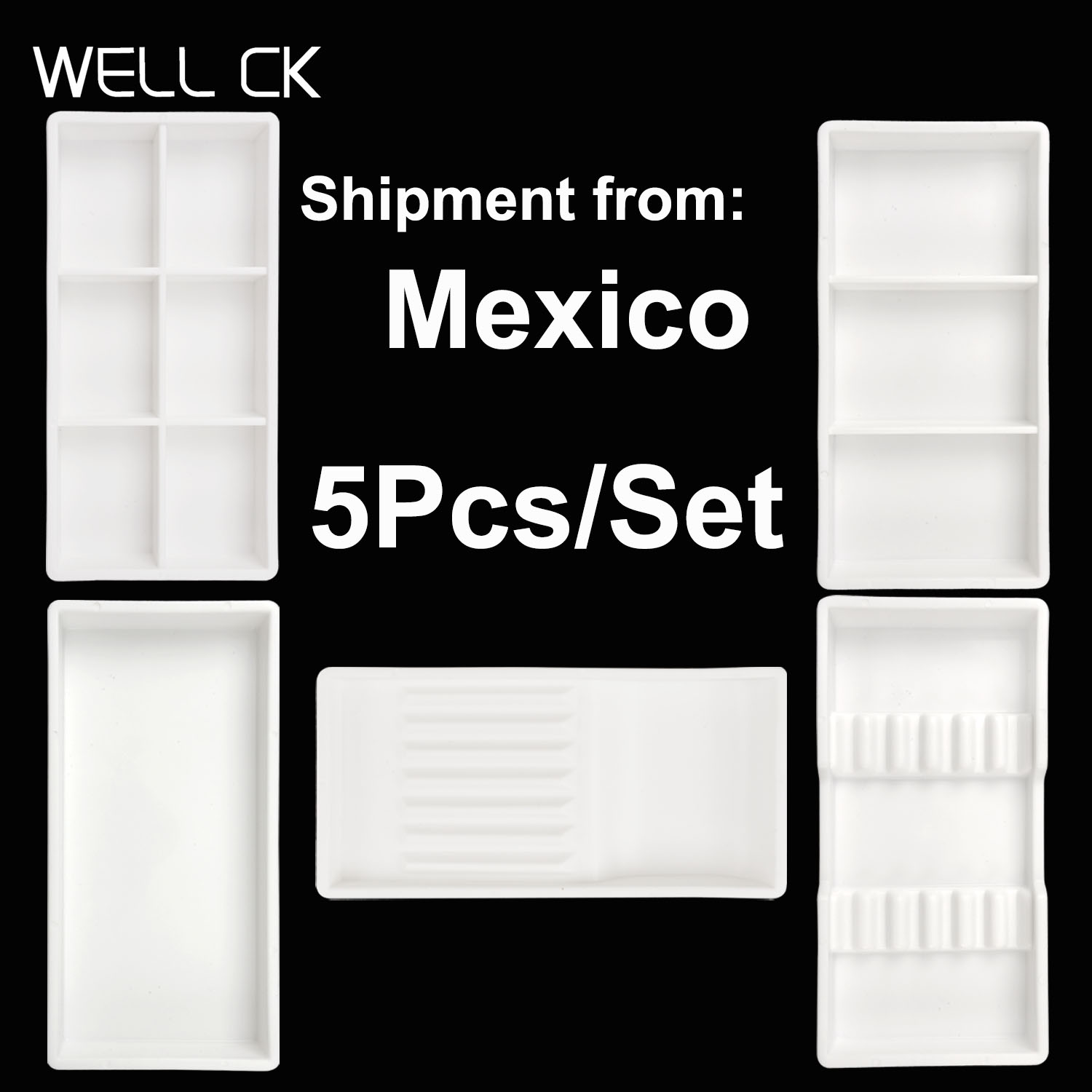5Pcs/Set Autoclavable Trays Pl - Drawer Organizer Tray 리뷰 및 가격