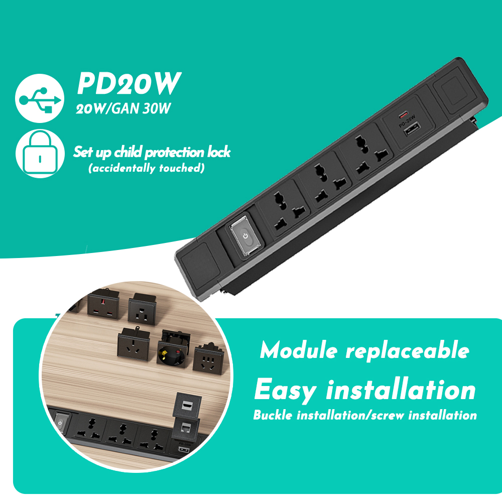 FUNAYA Built-in Table Socket M - Office Furniture Uk 리뷰 및 가격