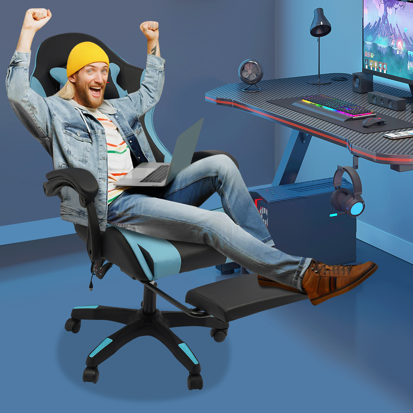 Ergonomic Racing Gaming Chair  - Furniture Chairs For Office 리뷰 및 가격