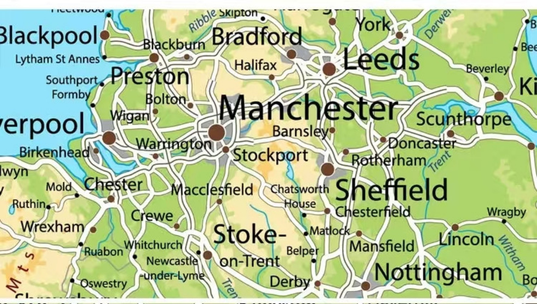 Large HD UK Map Posters Prints - Office Furniture Uk 리뷰 및 가격