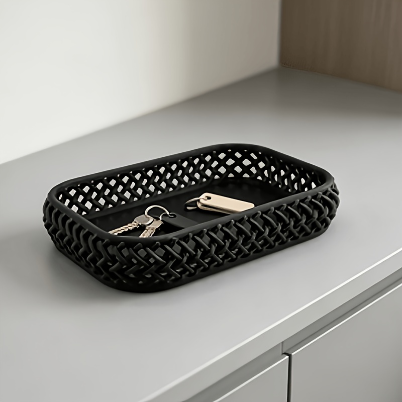Luxury Hollow Woven Storage Tr - Drawer Organizer Tray 리뷰 및 가격