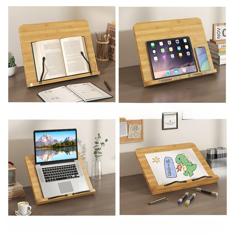 Wooden Reading Book Stand, Mul - Adjustable Laptop Table 리뷰 및 가격