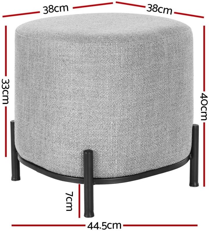 **/Ottoman, Round Footstool Lo - Furniture Chairs For Office 리뷰 및 가격
