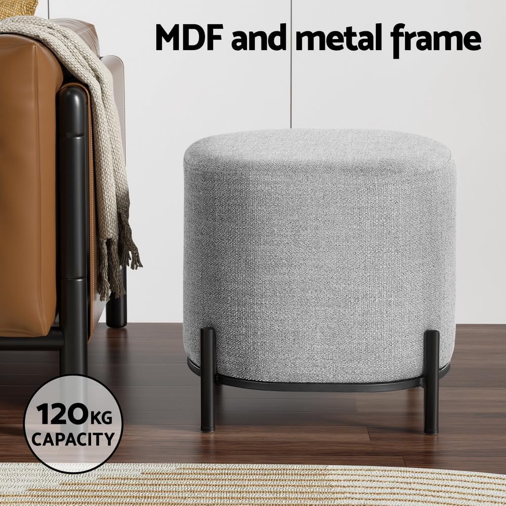 **/Ottoman, Round Footstool Lo - Furniture Chairs For Office 리뷰 및 가격