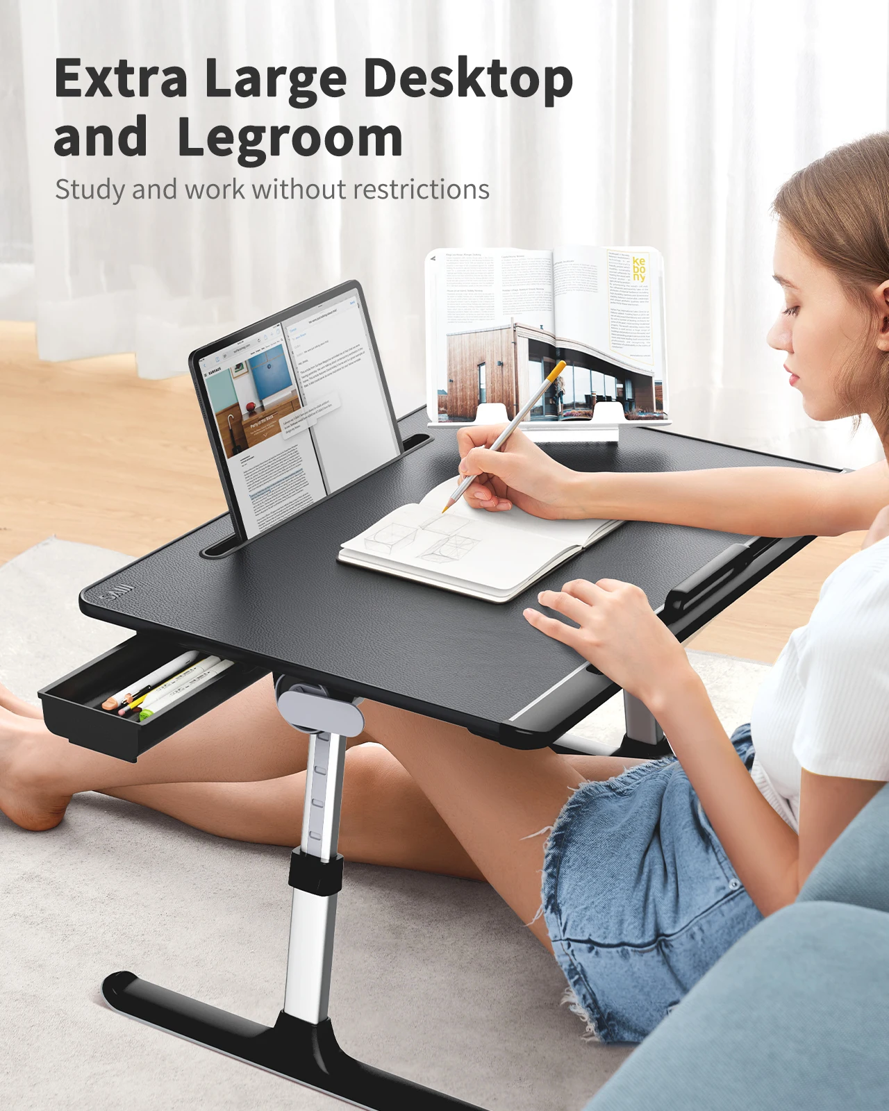 Table Bed Study Angle Adjustab - Adjustable Laptop Table 리뷰 및 가격