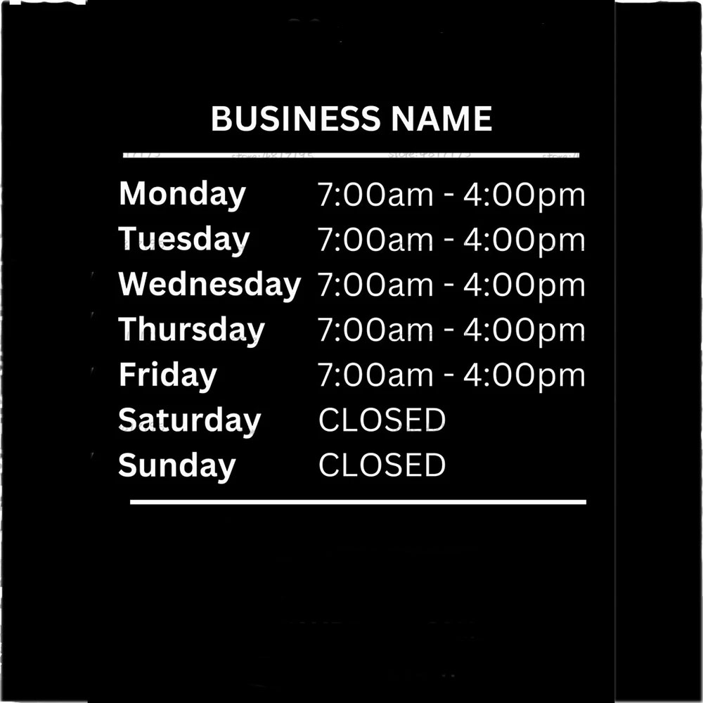 Opening Hours With Custom Busi - Office Furniture Store 리뷰 및 가격