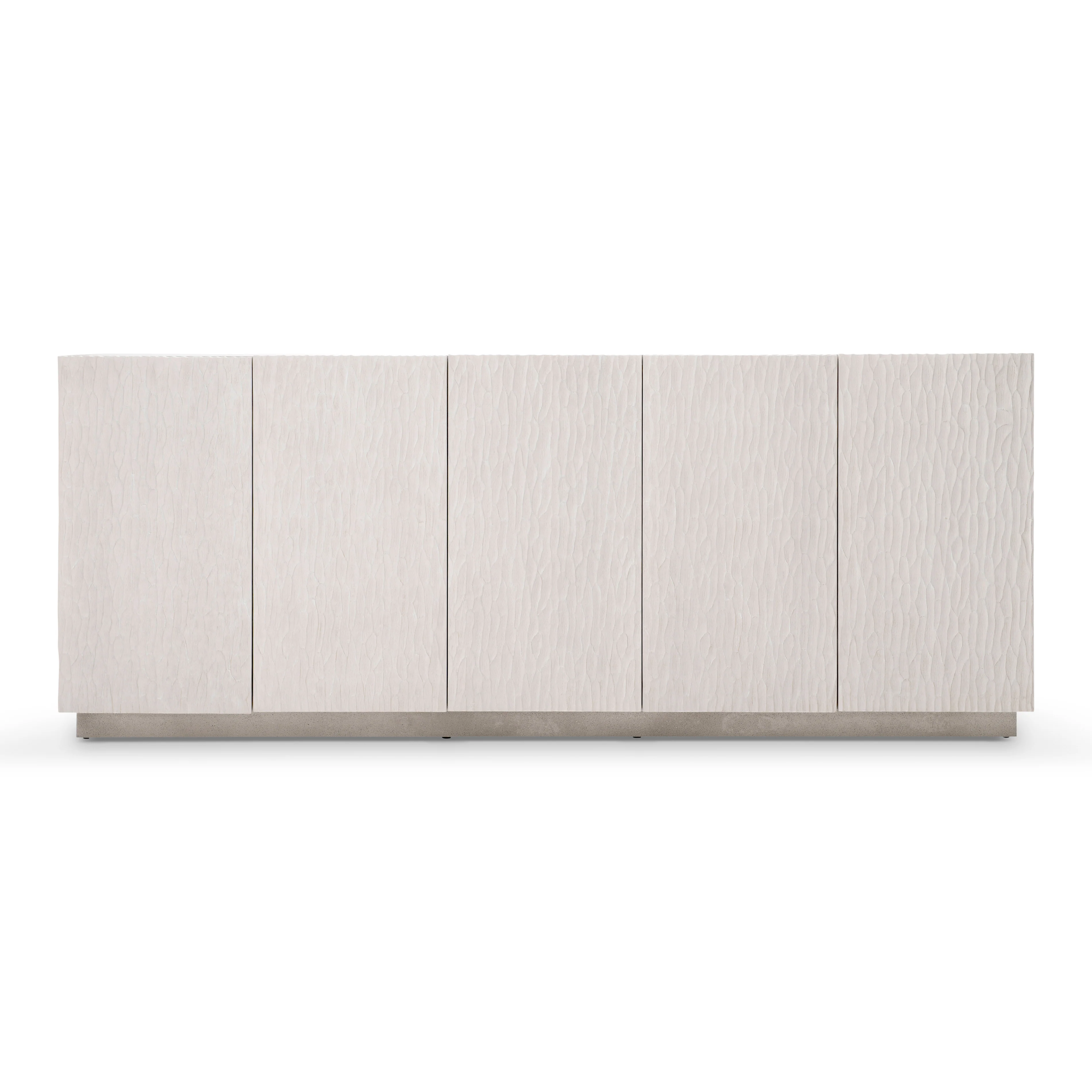 ^Modern White Wavy Textured TV - Office Furniture Credenza 리뷰 및 가격