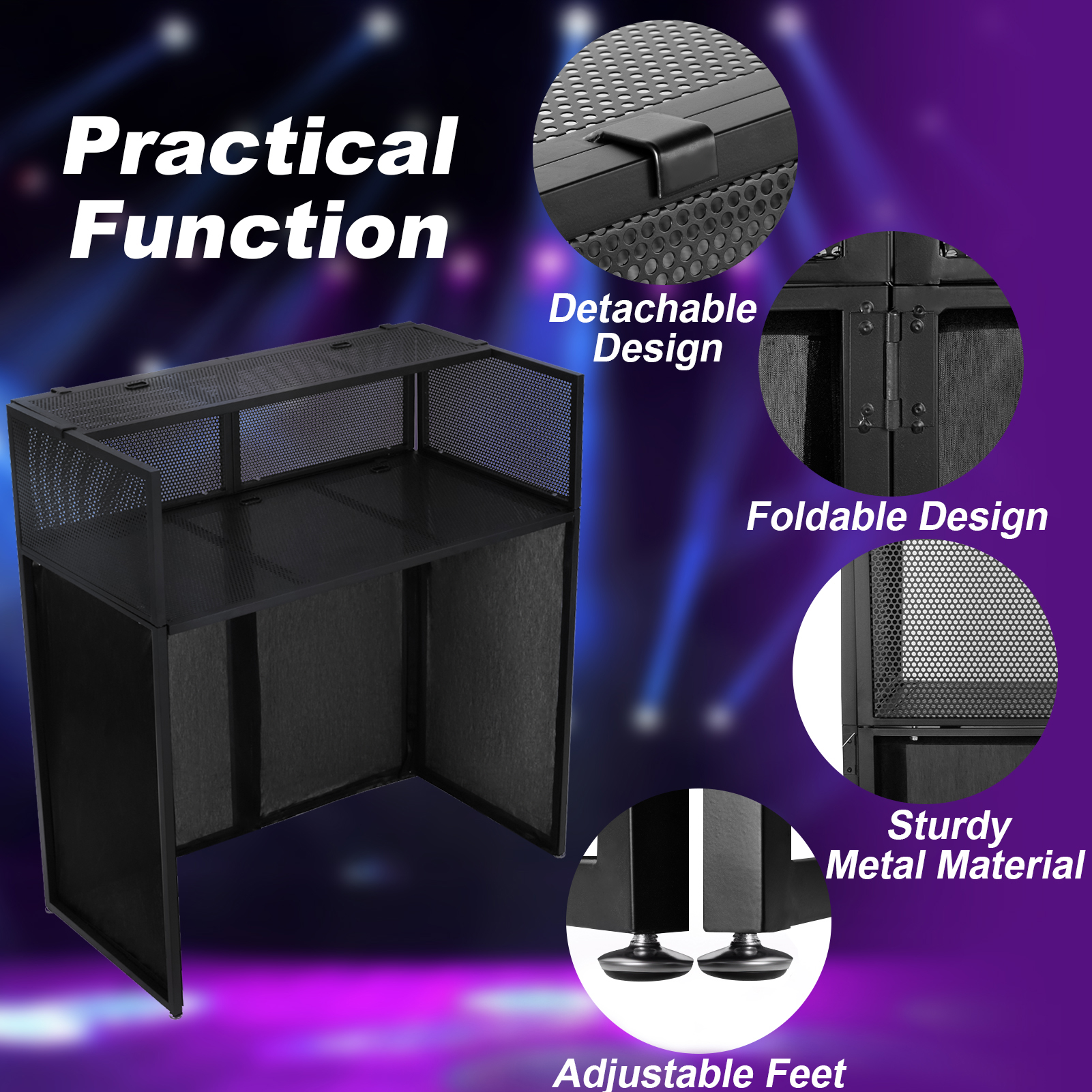 Portable DJ Table Stand Foldab - Adjustable Laptop Table 리뷰 및 가격