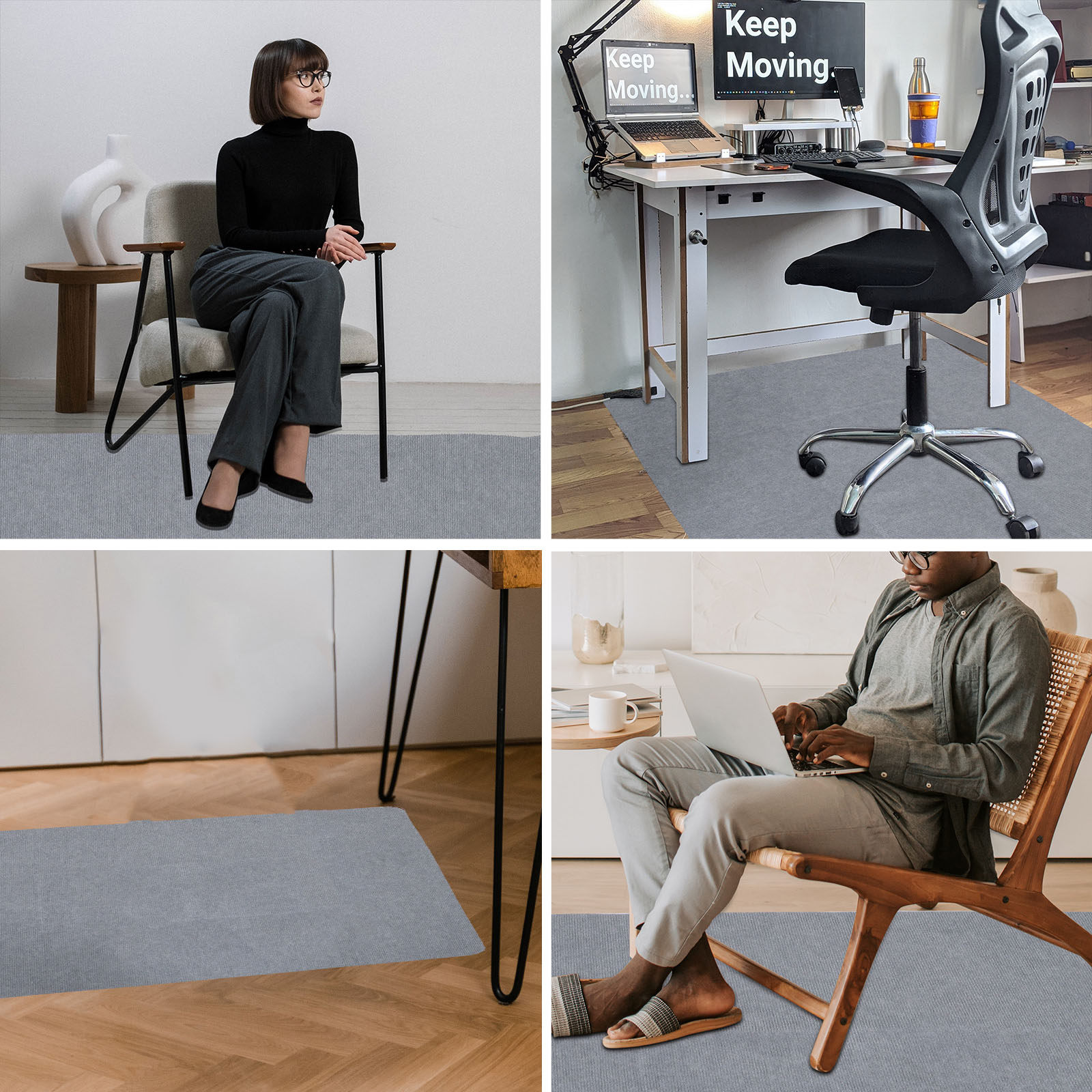 Heavy Duty Self-Adhesive Offic - Chair Mat Hard Floor 리뷰 및 가격