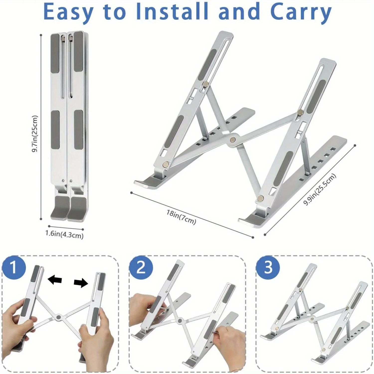 Adjustable Aluminum Laptop Sta - Adjustable Laptop Table 리뷰 및 가격