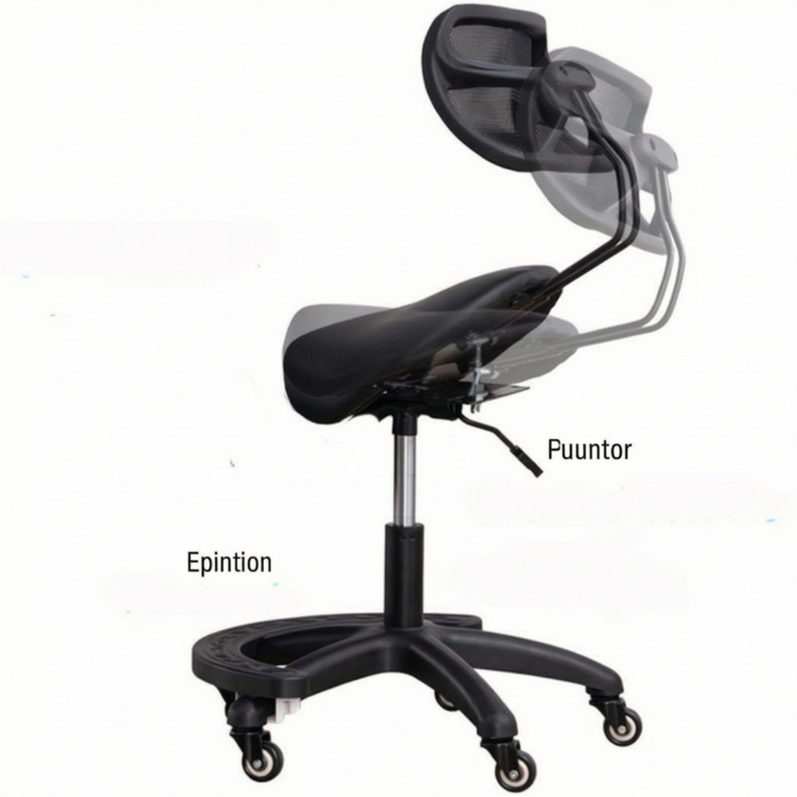 Saddle Stool with Wheels Ergon - Furniture Chairs For Office 리뷰 및 가격