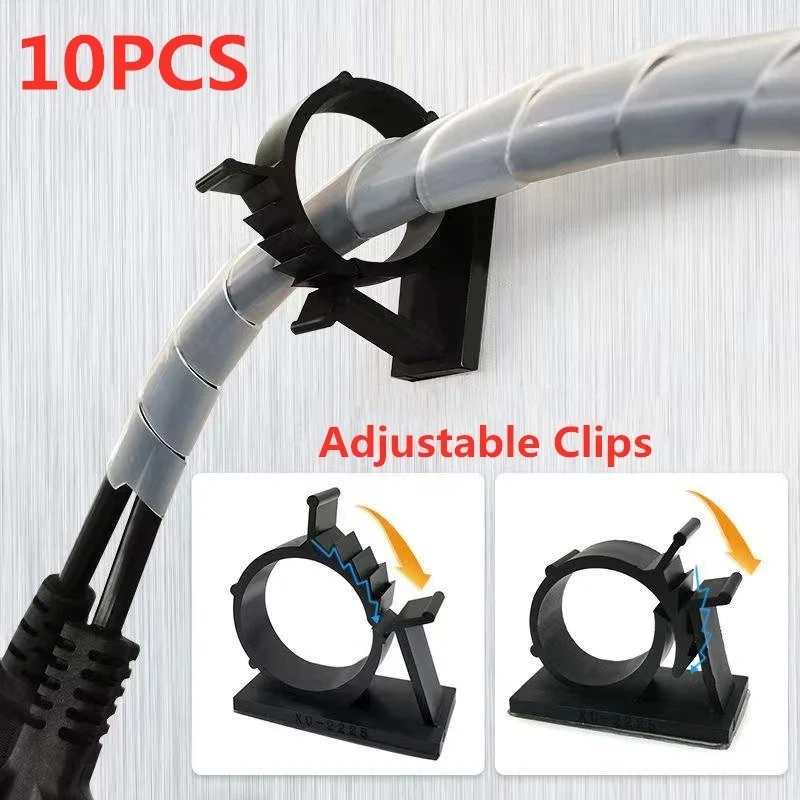 Cable Organizer Self Adhesive  - Adjustable Laptop Table 리뷰 및 가격