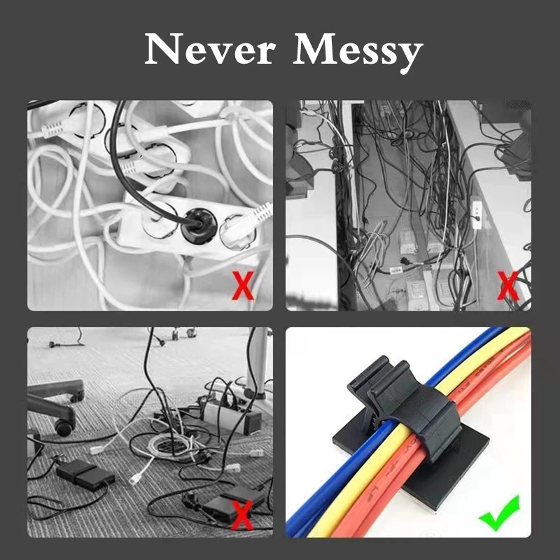 Cable Organizer Self Adhesive  - Adjustable Laptop Table 리뷰 및 가격