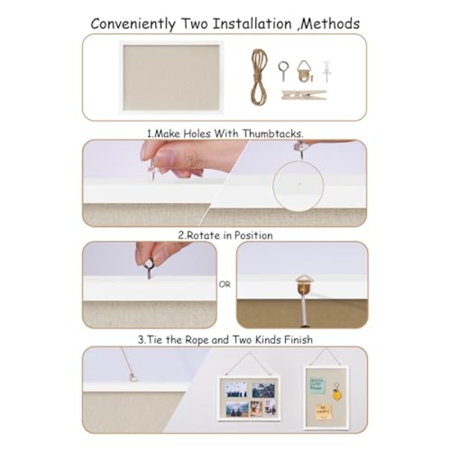 Cork Board with Linen White, B - Bulletin Board Cork 리뷰 및 가격