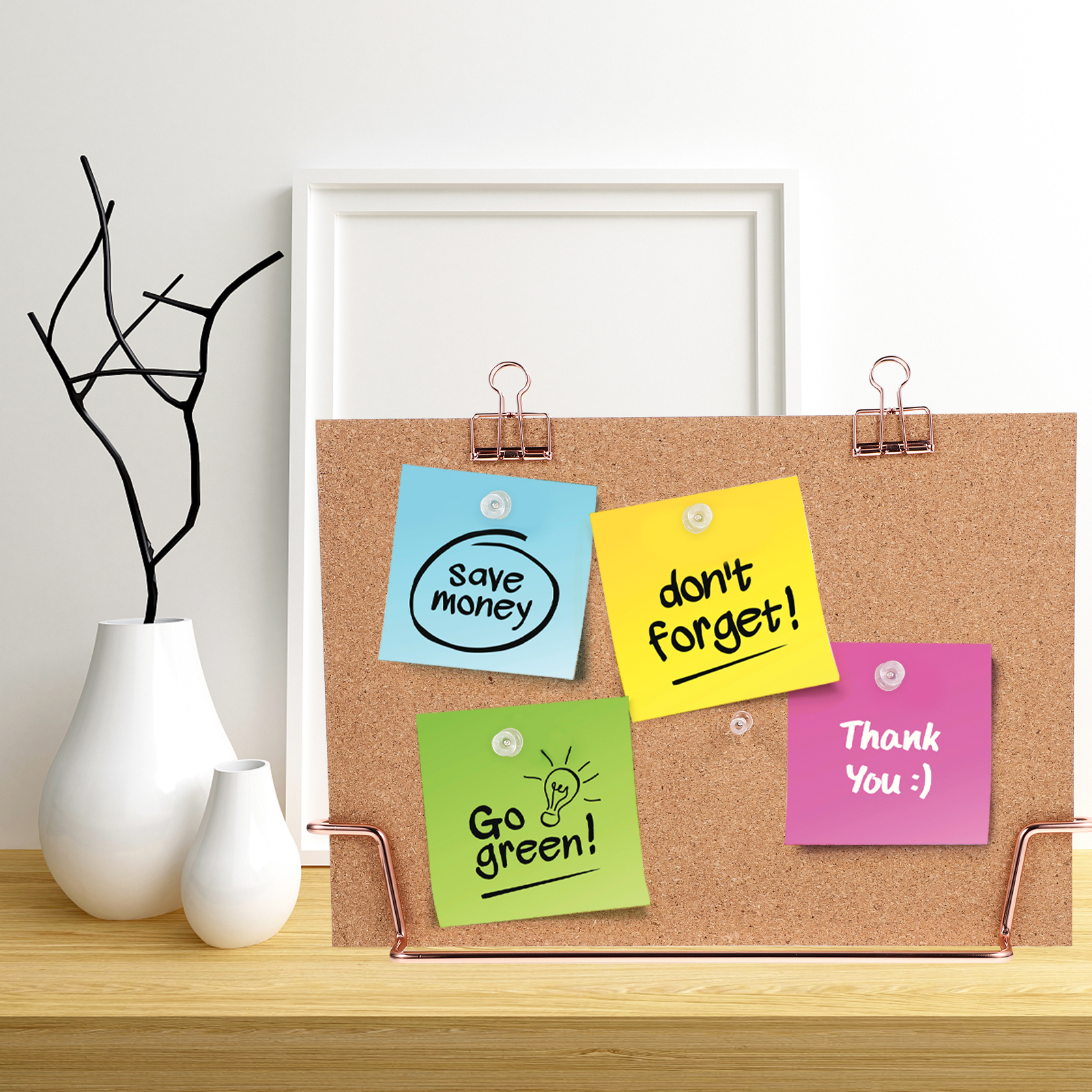 Cork Bulletin Board A4 Golden  - Bulletin Board Cork 리뷰 및 가격