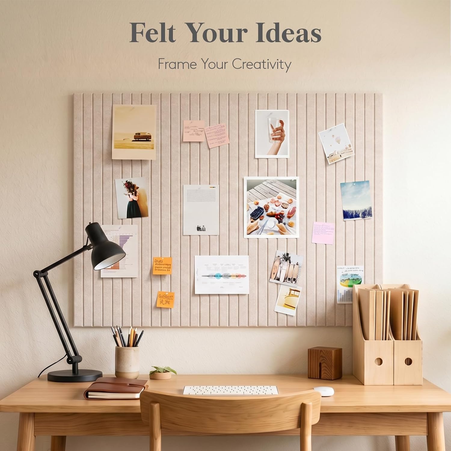 QS 6 PCS  Felt Wall Tiles，Cork - Bulletin Board Cork 리뷰 및 가격