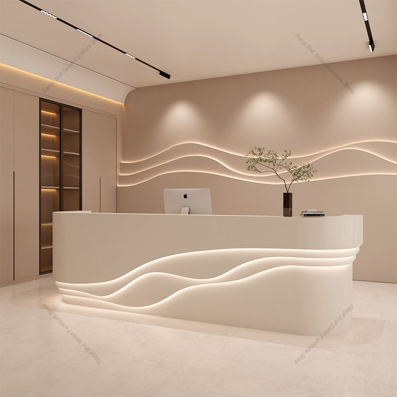 Nordic Cream Style Cashier Cou - Office Furniture Store 리뷰 및 가격
