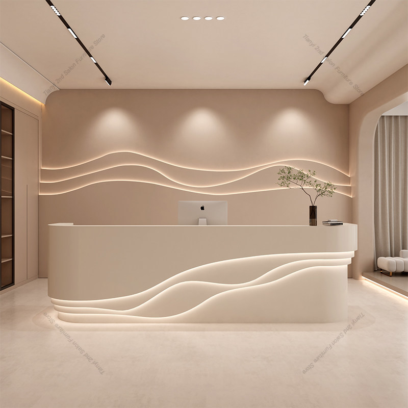 Nordic Cream Style Cashier Cou - Office Furniture Store 리뷰 및 가격