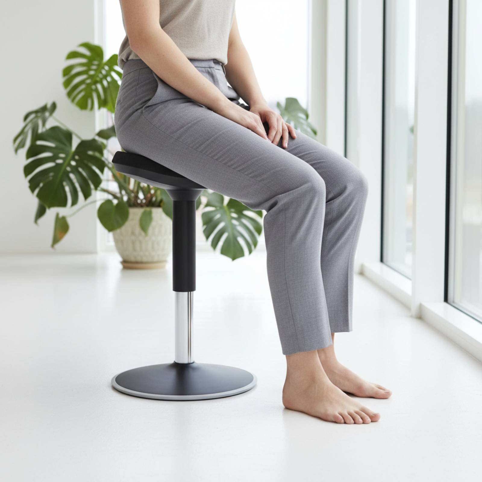 Saddle Stool Comfortable Long  - Furniture Chairs For Office 리뷰 및 가격