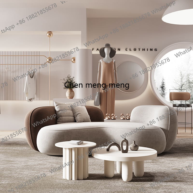 Nordic Cream Style Sofa Modern - Office Furniture Store 리뷰 및 가격