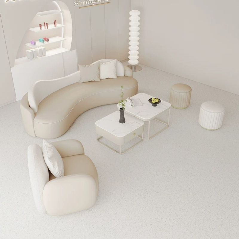Nordic Cream Style Beauty Salo - Office Furniture Store 리뷰 및 가격