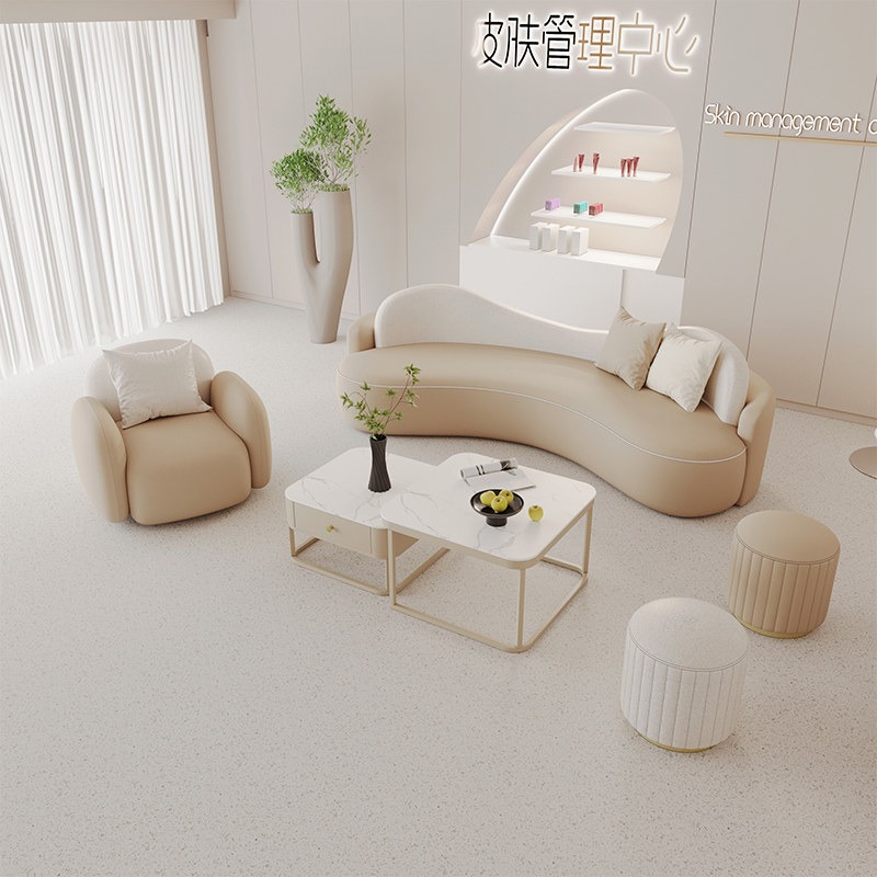 Nordic Cream Style Beauty Salo - Office Furniture Store 리뷰 및 가격