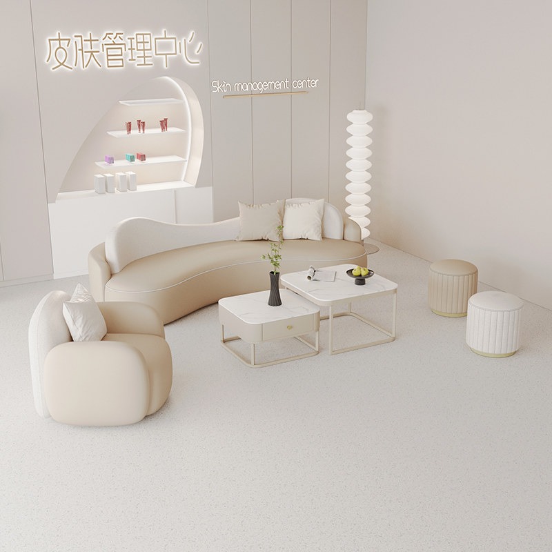 Nordic Cream Style Beauty Salo - Office Furniture Store 리뷰 및 가격