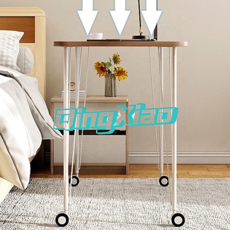 Mobile Computer Desk With Whee - Adjustable Laptop Table 리뷰 및 가격